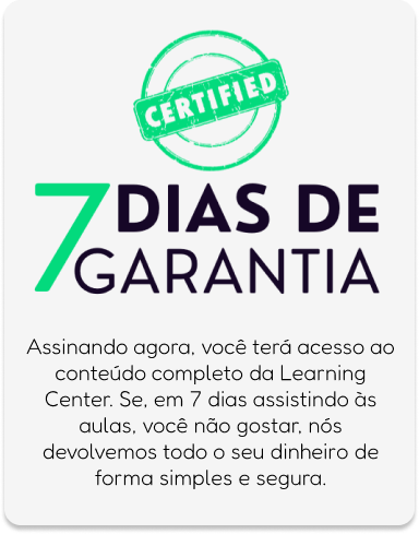 imamgem de um card com informações sobre garania